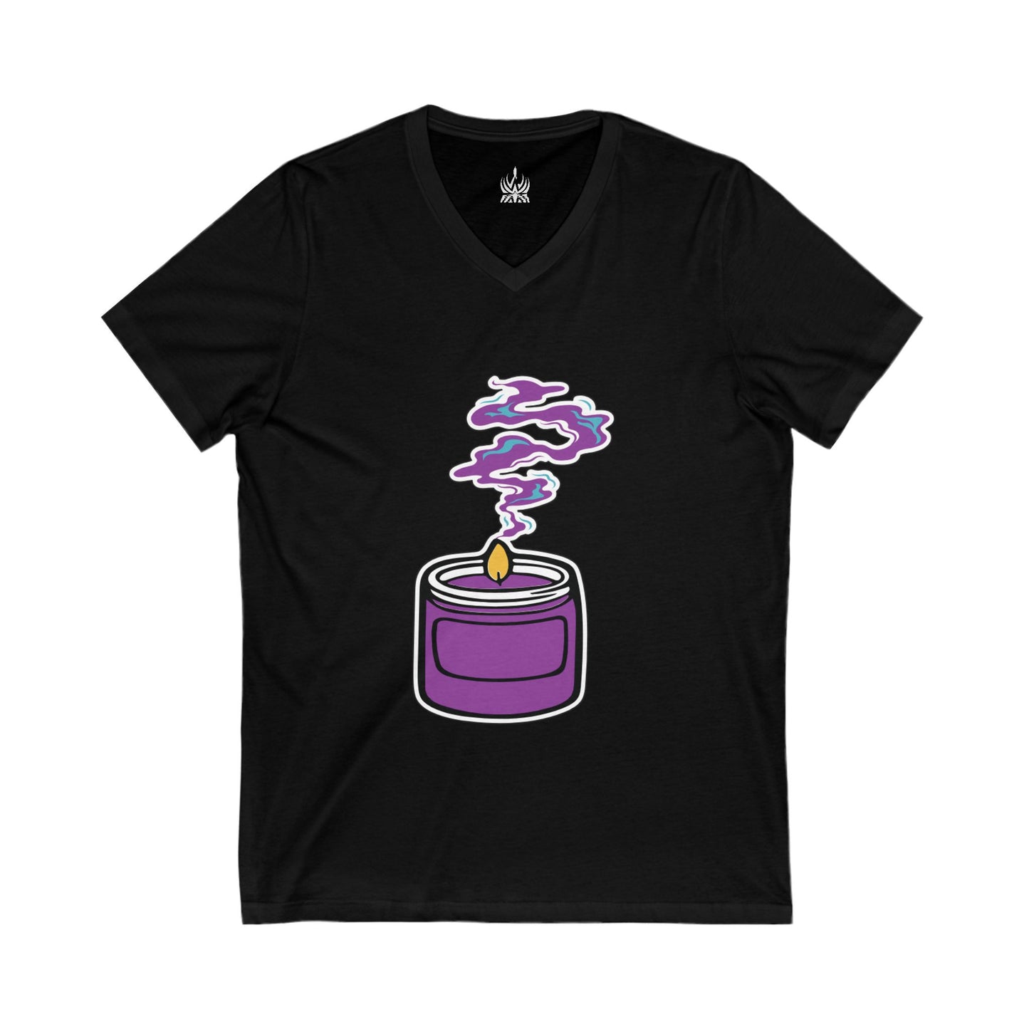 Women's Up in Smoke V Neck Tee