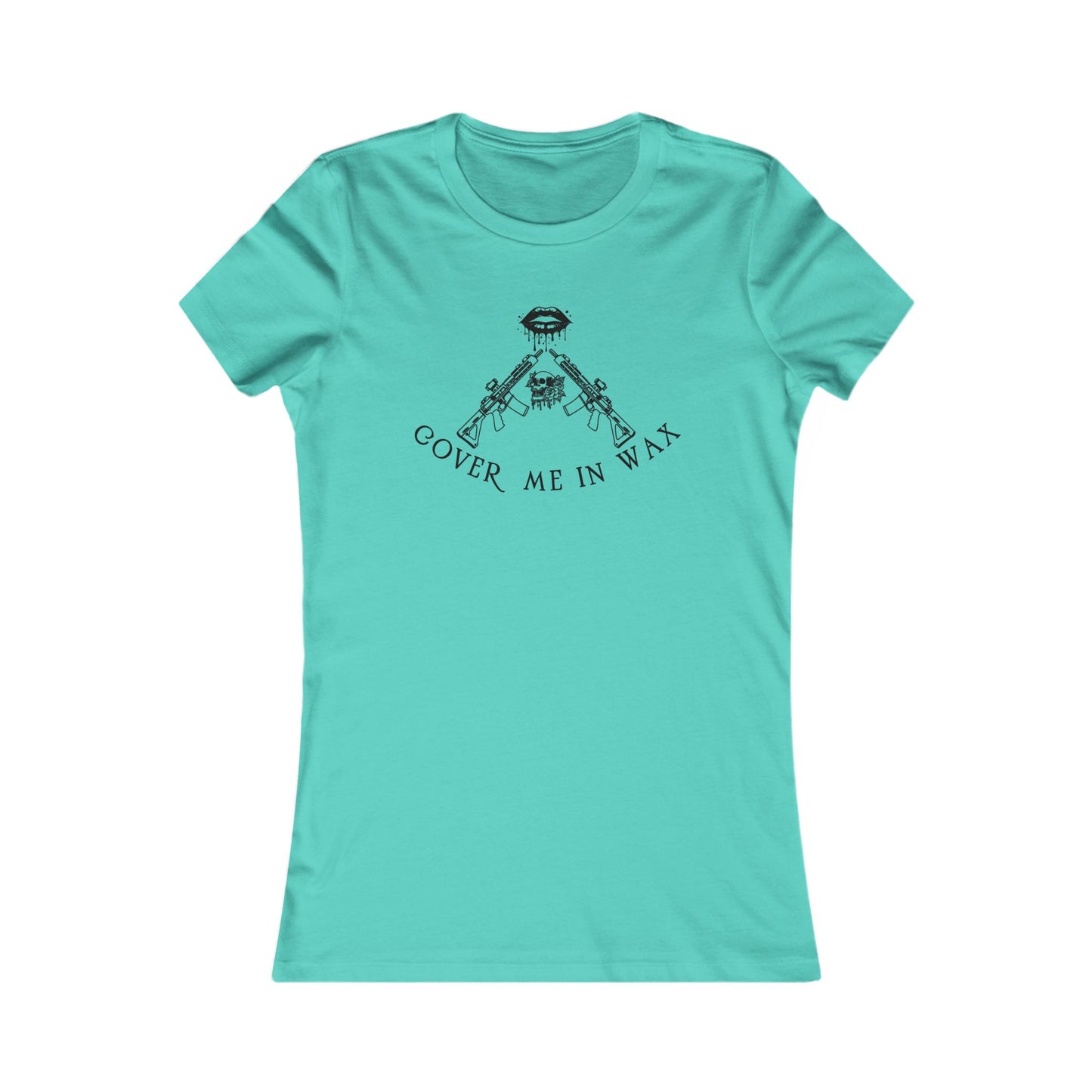 Women's Cover Me in Wax Graphic Tee