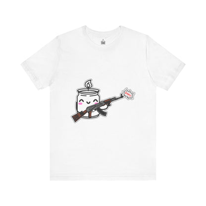 Cutie with an AK Tee