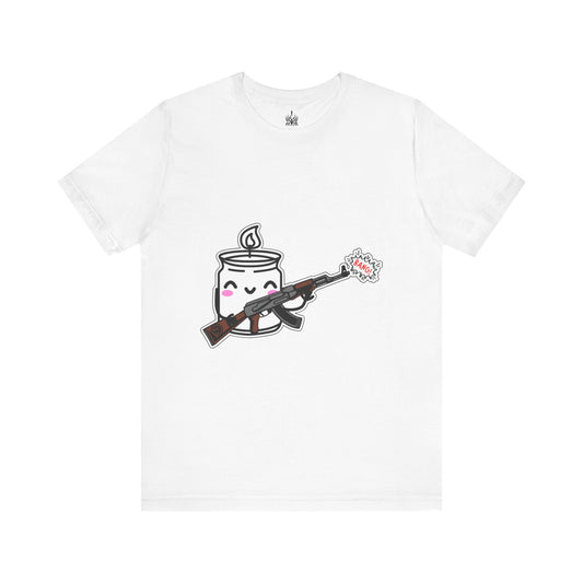 Cutie with an AK Tee