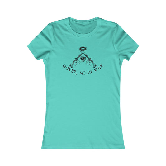 Women's Cover Me in Wax Graphic Tee