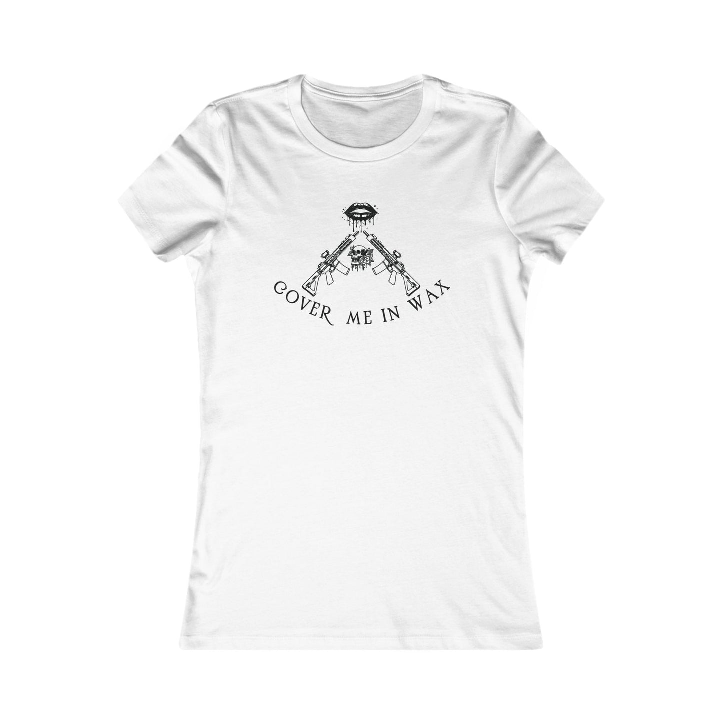 Women's Cover Me in Wax Graphic Tee